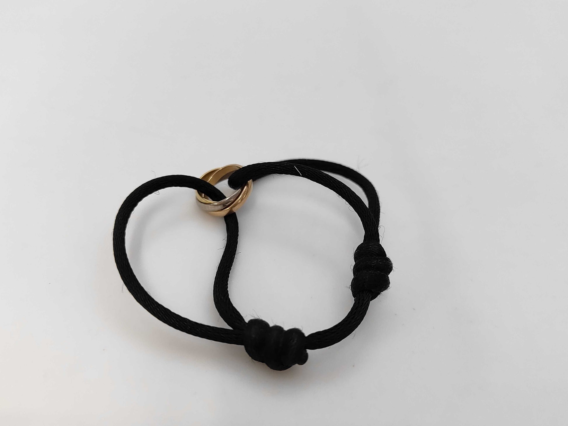 Cartier Trinity Code AU750 2.9g Bracelet Bangle 