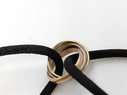 Cartier Trinity Code AU750 2.9g Bracelet Bangle 
