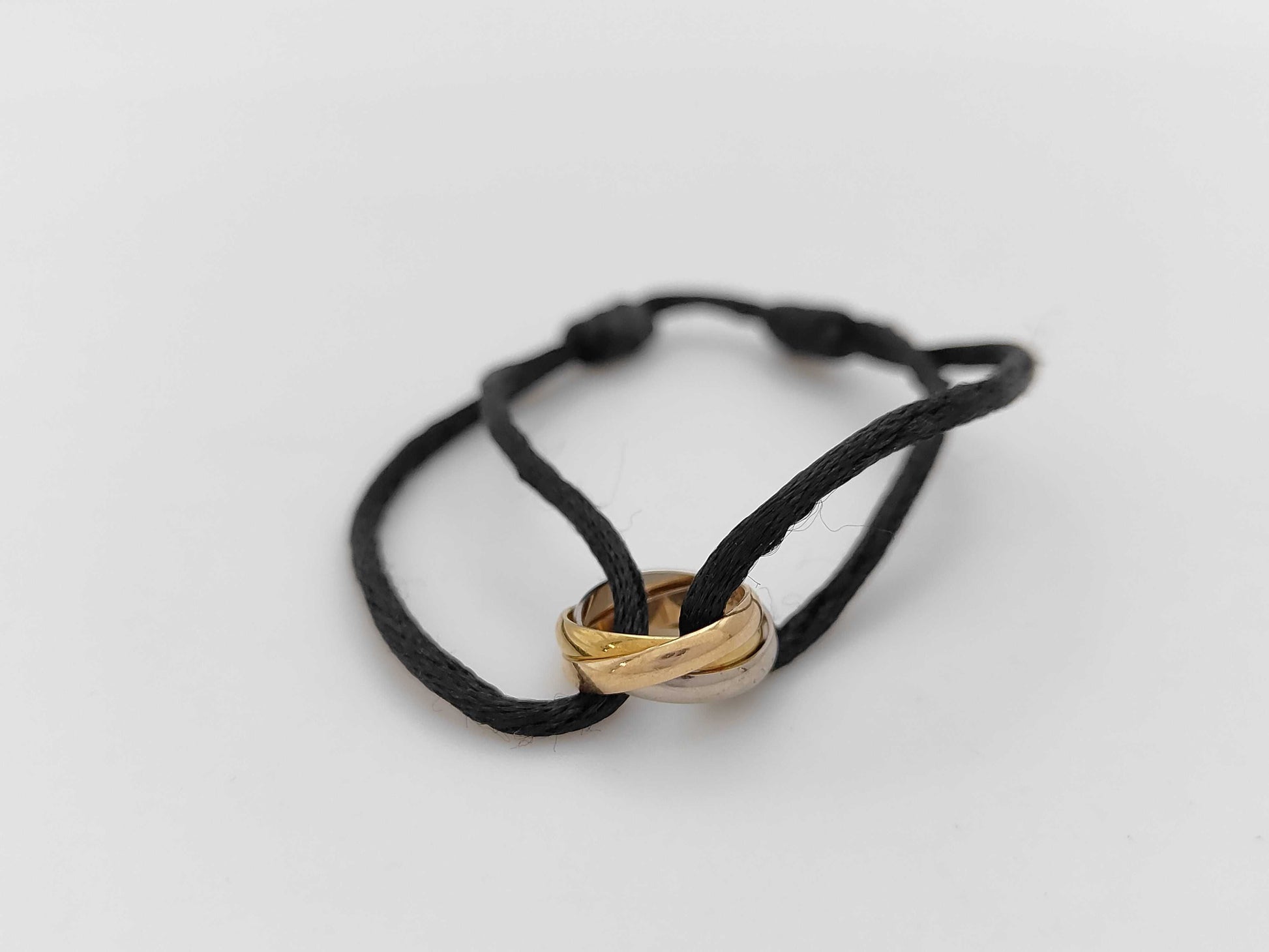 Cartier Trinity Code AU750 2.5g Bracelet Bangle 