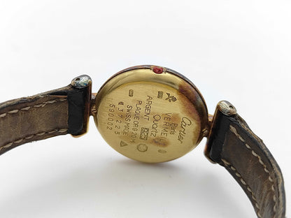 Cartier Must Colisee 590002 137225 Quartz Women's Watch