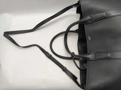 CELINE Men's MD CABAS Tote Bag in Black 