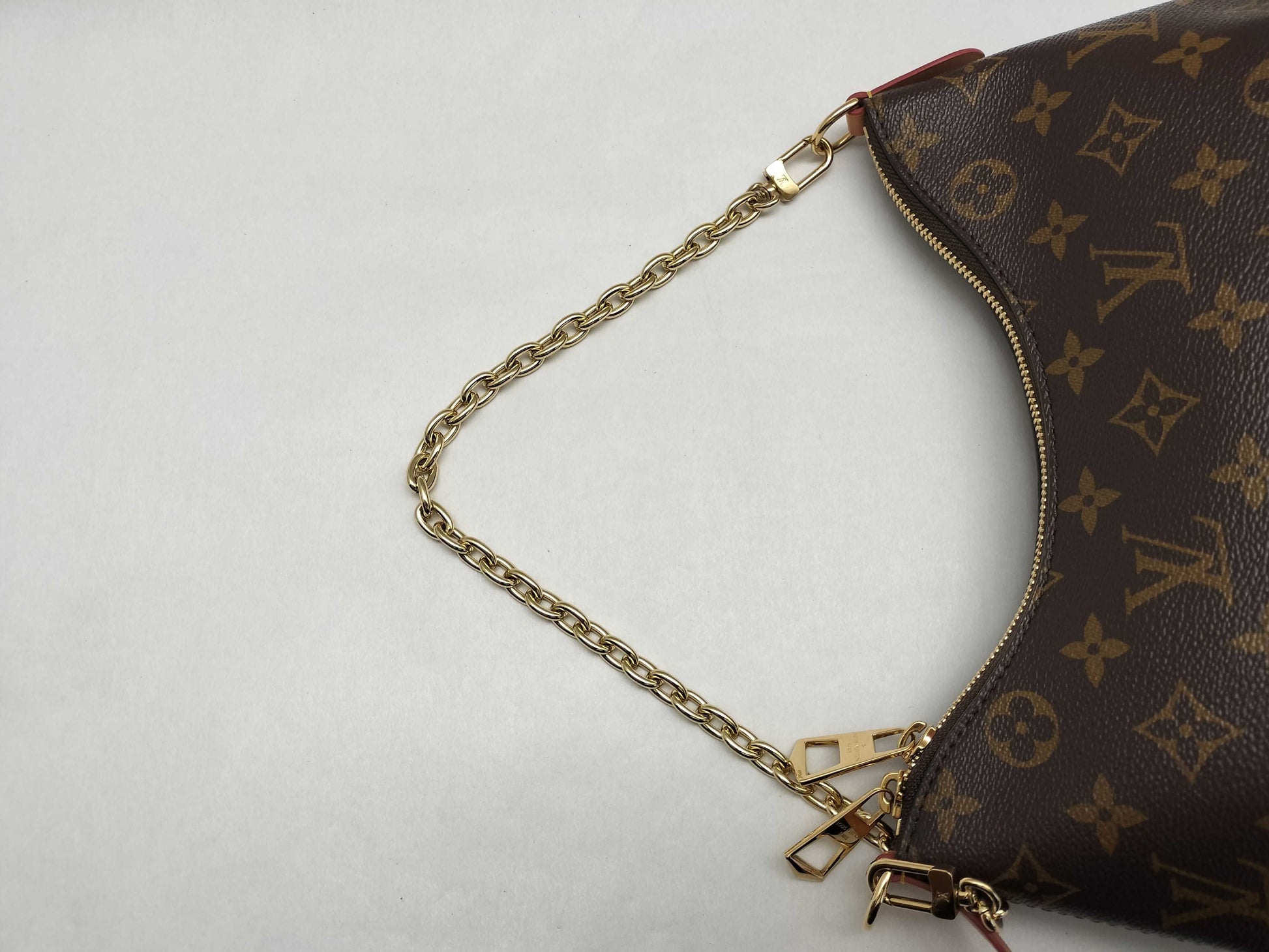 LOUIS VUITTON Monogram Bag Louis Vuitton Monogram Boulogne NM Shoulder Bag RFID Verified Shoulder Bag
