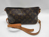 LOUIS VUITTON Monogram Bag Louis Vuitton Monogram Trotter Shoulder Bag PVC Brown Shoulder Bag