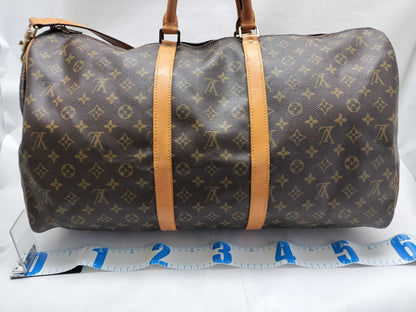 LOUIS VUITTON Monogram Bag Louis Vuitton Monogram Keepall 55 Bandouliere Boston Bag Boston Bag