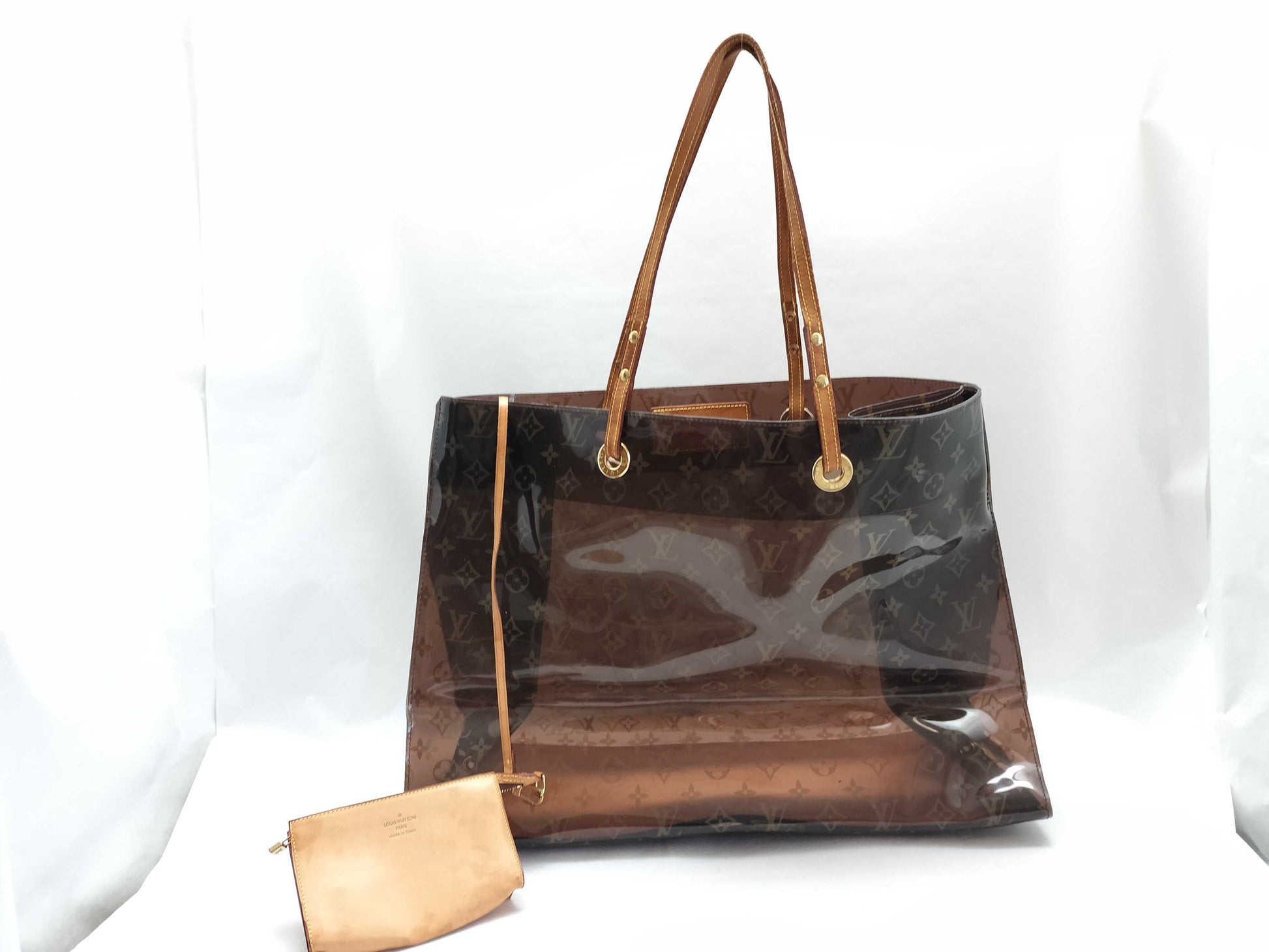 LOUIS VUITTON Bag Louis Vuitton Monogram Vinyl Cabas Cruise Large Tote Bag