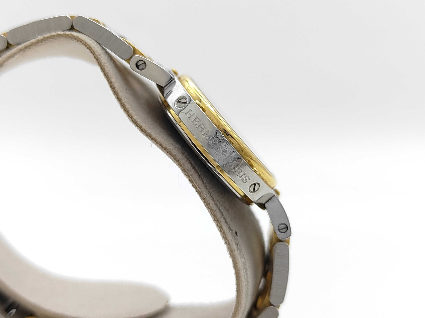 HERMES Clipper CL6.720 548011 Quartz Current Immovable Dead Battery Women's Watch