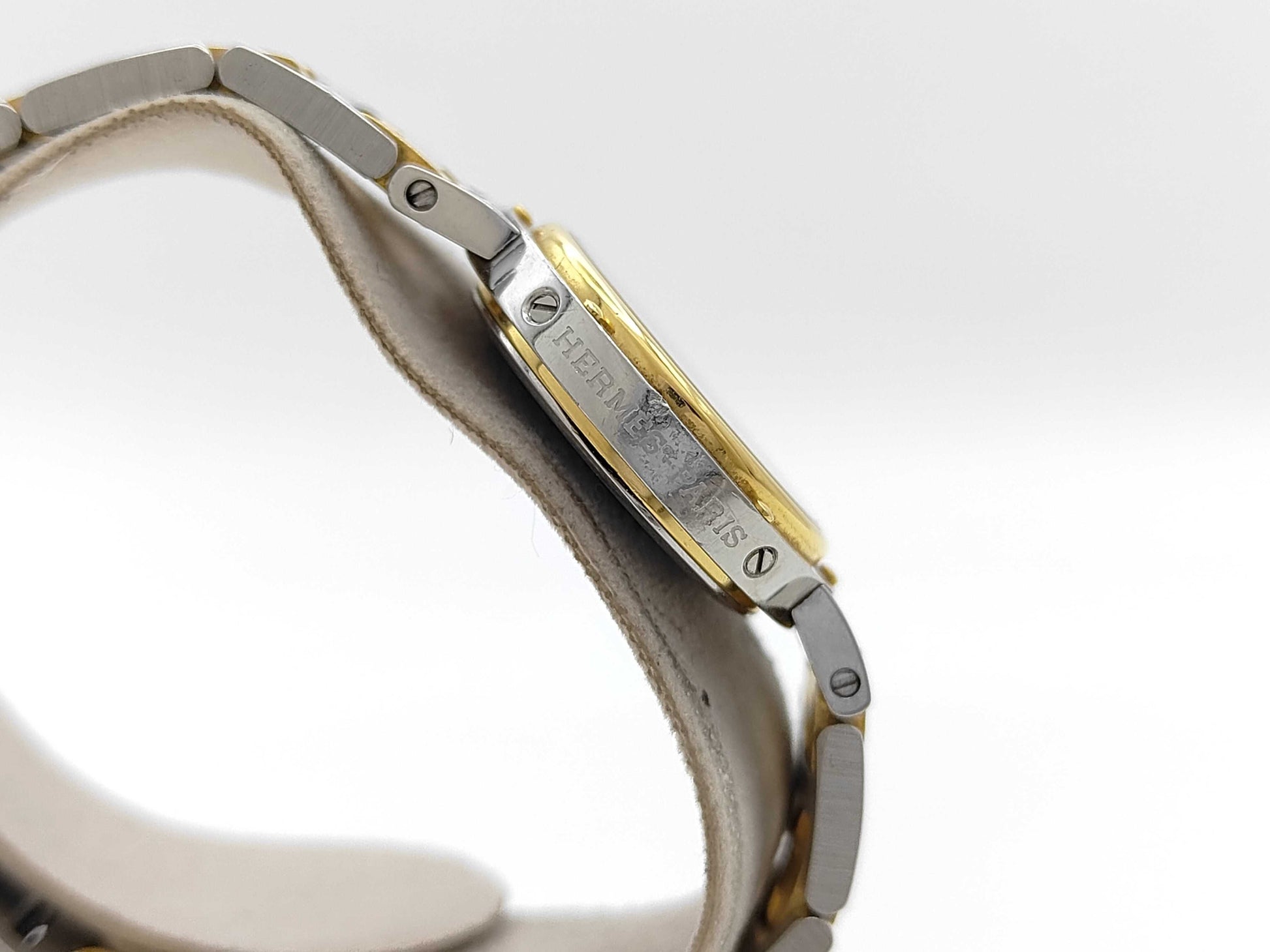 HERMES Clipper CL6.720 548011 Quartz Current Immovable Dead Battery Women's Watch