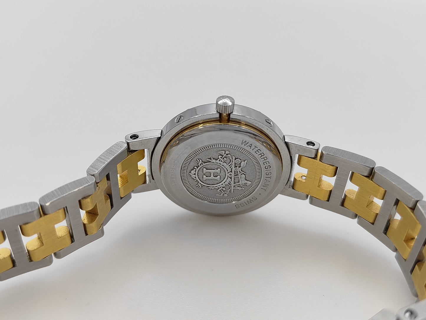 HERMES Clipper CL6.720 548011 Quartz Current Immovable Dead Battery Women's Watch