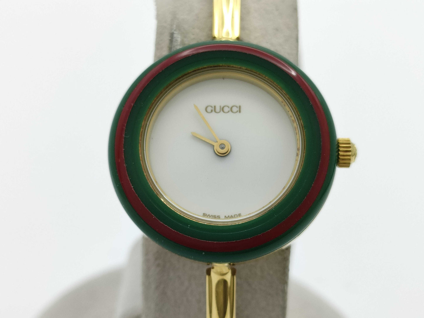 GUCCI Change Bezel 11/12.2 1089539 Quartz Current Immovable Women's Watch