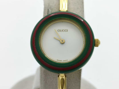 GUCCI Change Bezel 11/12.2 1089539 Quartz Current Immovable Women's Watch