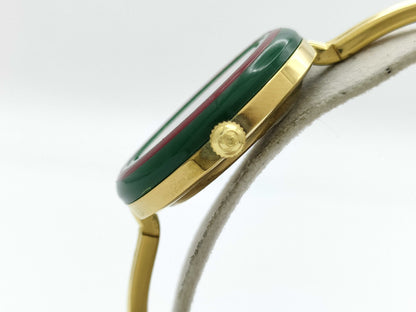 GUCCI Change Bezel 11/12.2 1089539 Quartz Current Immovable Women's Watch