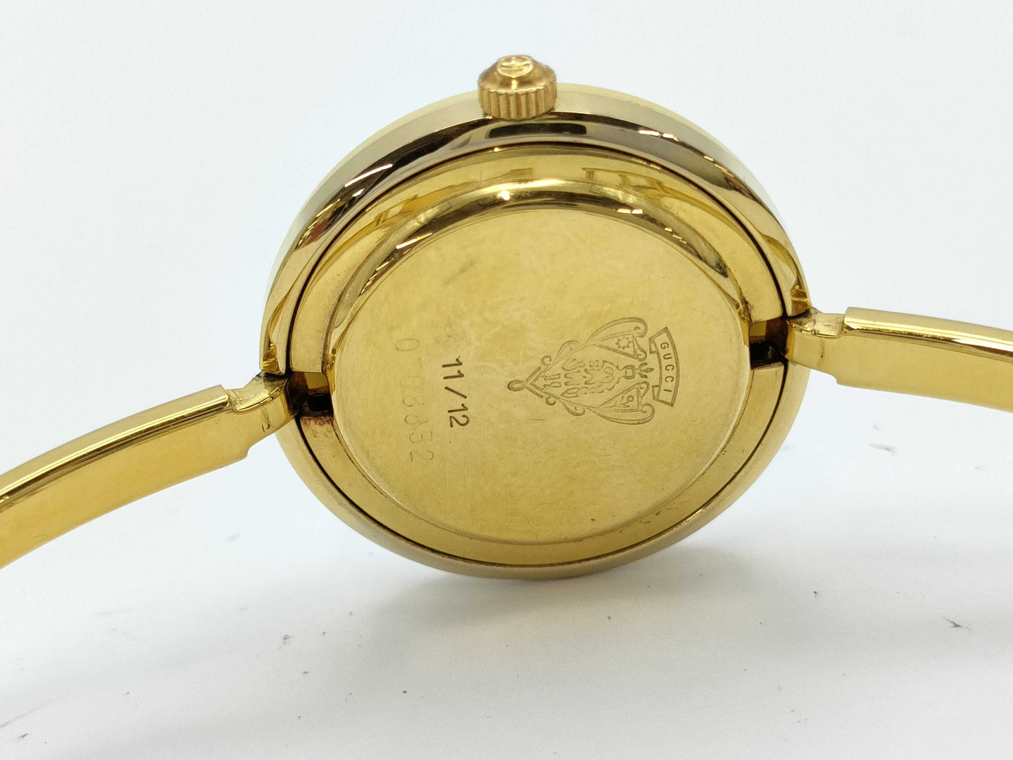 GUCCI Change Bezel 11/12 0708832 Quartz Current Status Immovable Women's Watch