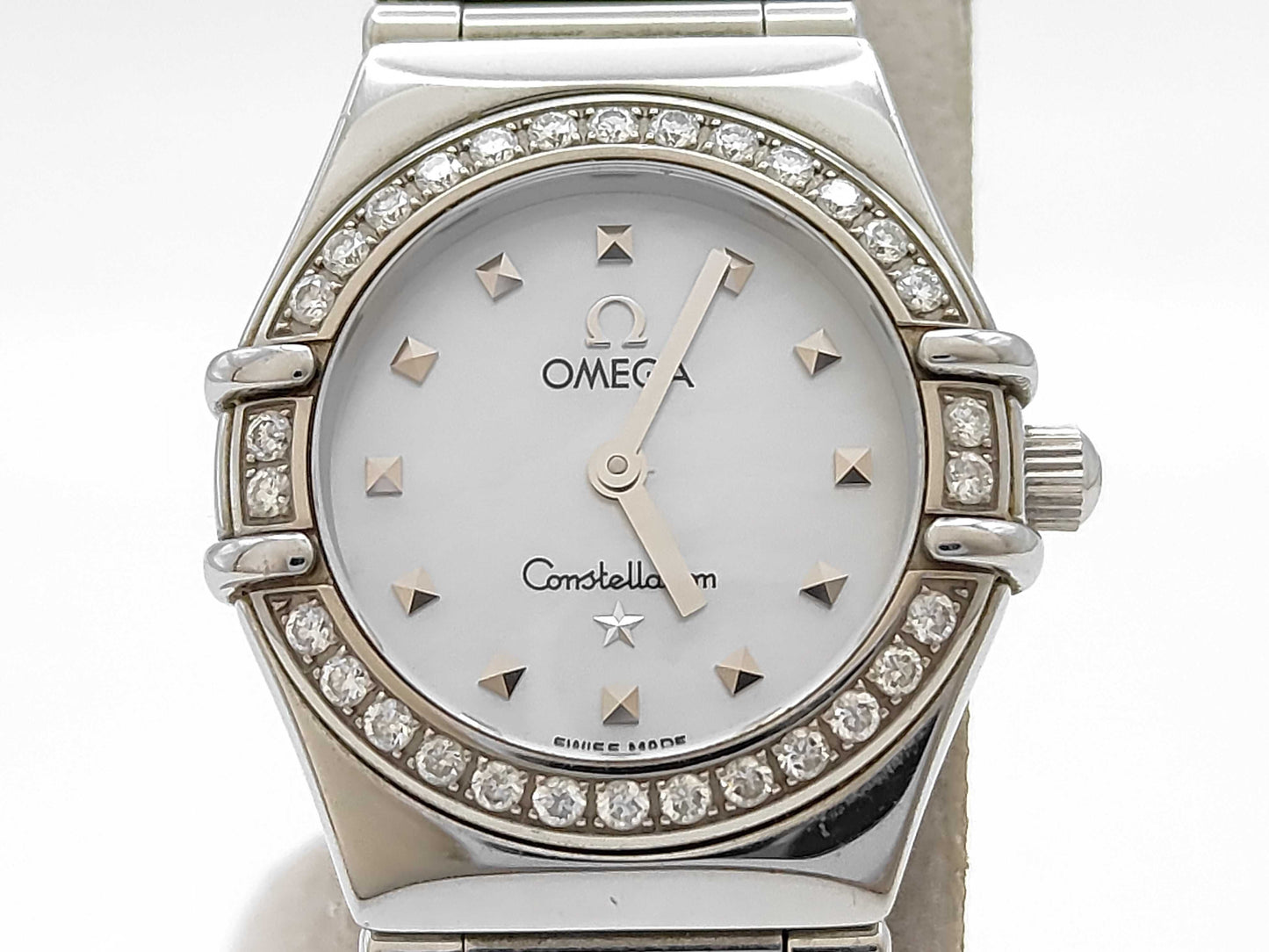 OMEGA Constellation 6563/875 Shell Dial 58889695 Quartz Current Immovable Women's Watch