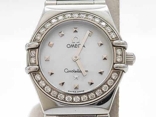 OMEGA Constellation 6563/875 Shell Dial 58889695 Quartz Current Immovable Women's Watch