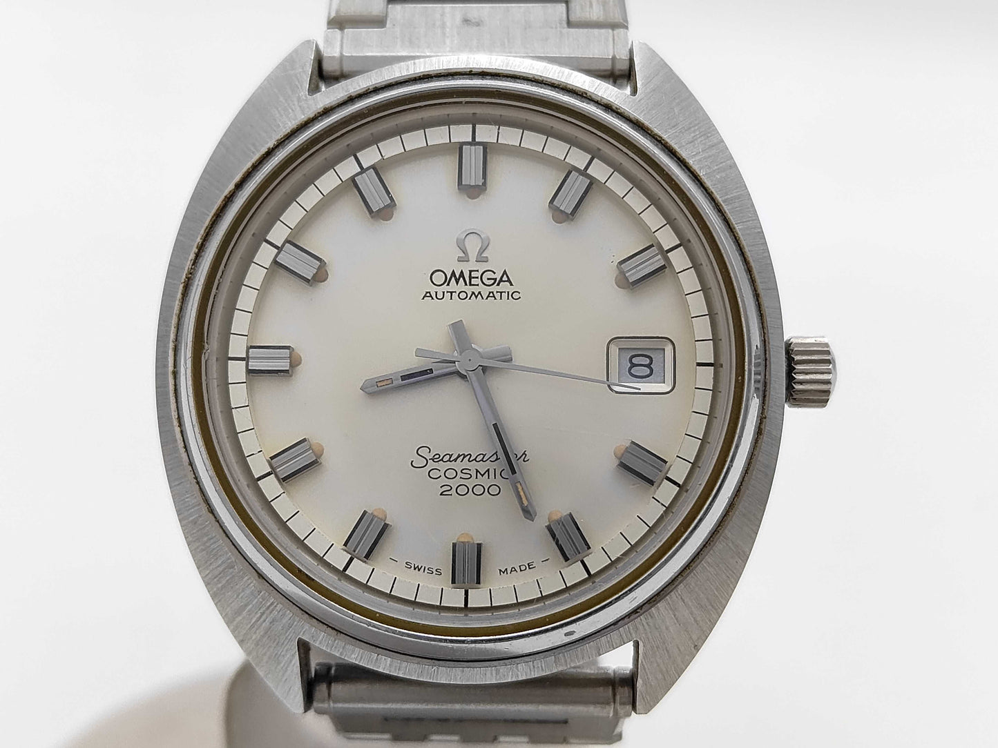 OMEGA Seamaster Cosmic 2000 Date Silver Dial Automatic Current Men's Watch