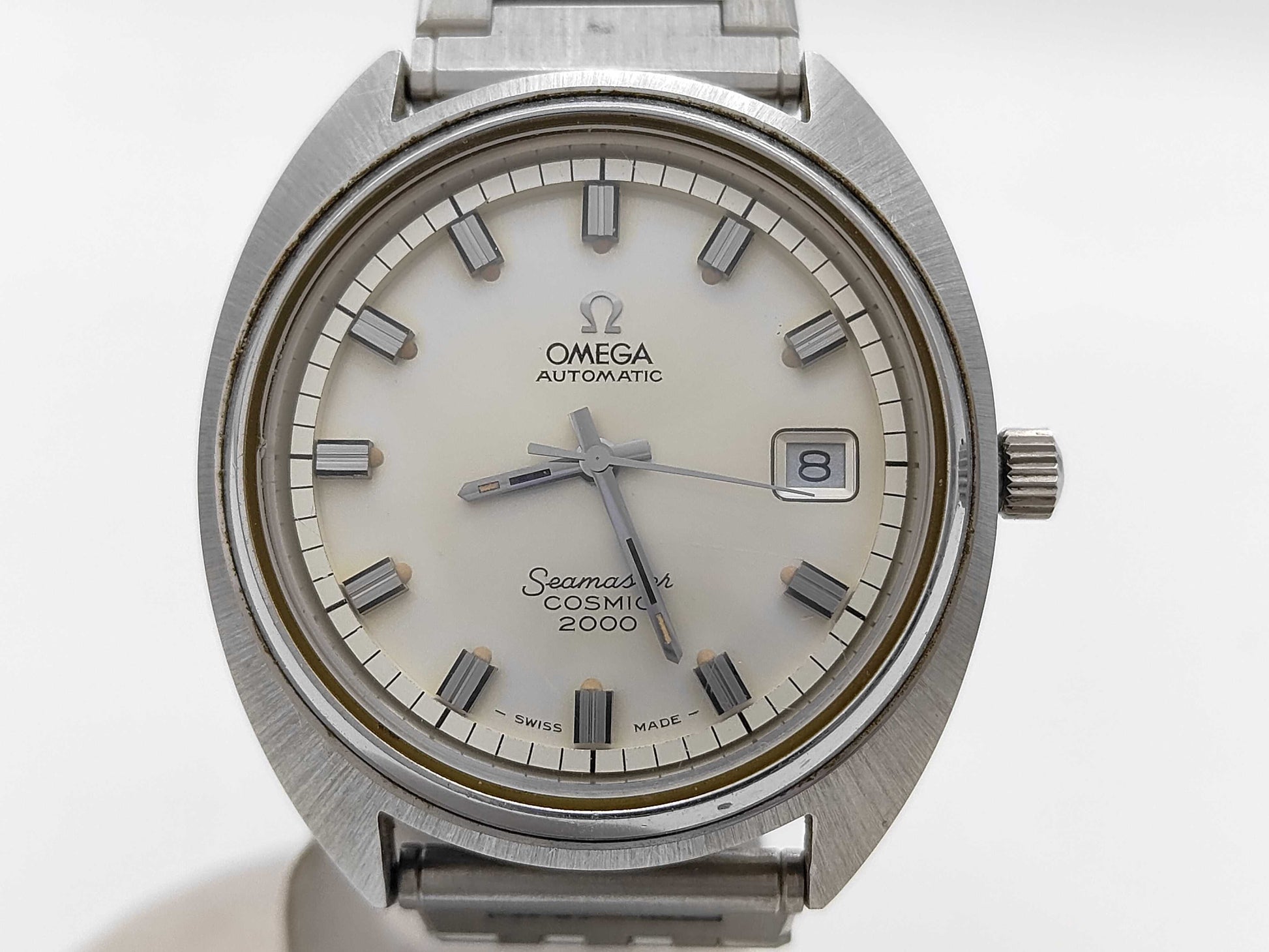 OMEGA Seamaster Cosmic 2000 Date Silver Dial Automatic Current Men's Watch
