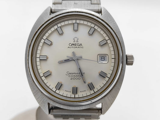 OMEGA Seamaster Cosmic 2000 Date Silver Dial Automatic Current Men's Watch