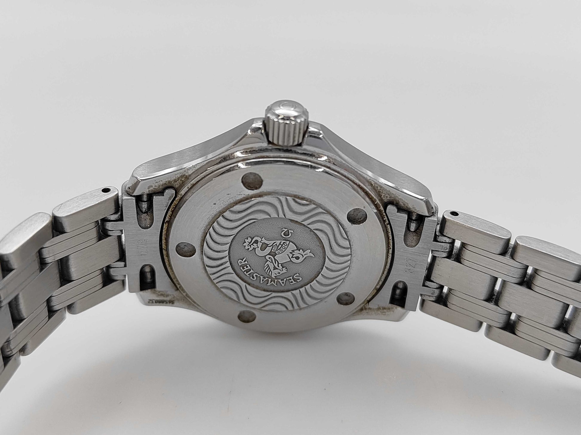 OMEGA Seamaster 120m 2571.81 Blue Dial 56588032 Quartz Current Fixed-Duty Women's Watch