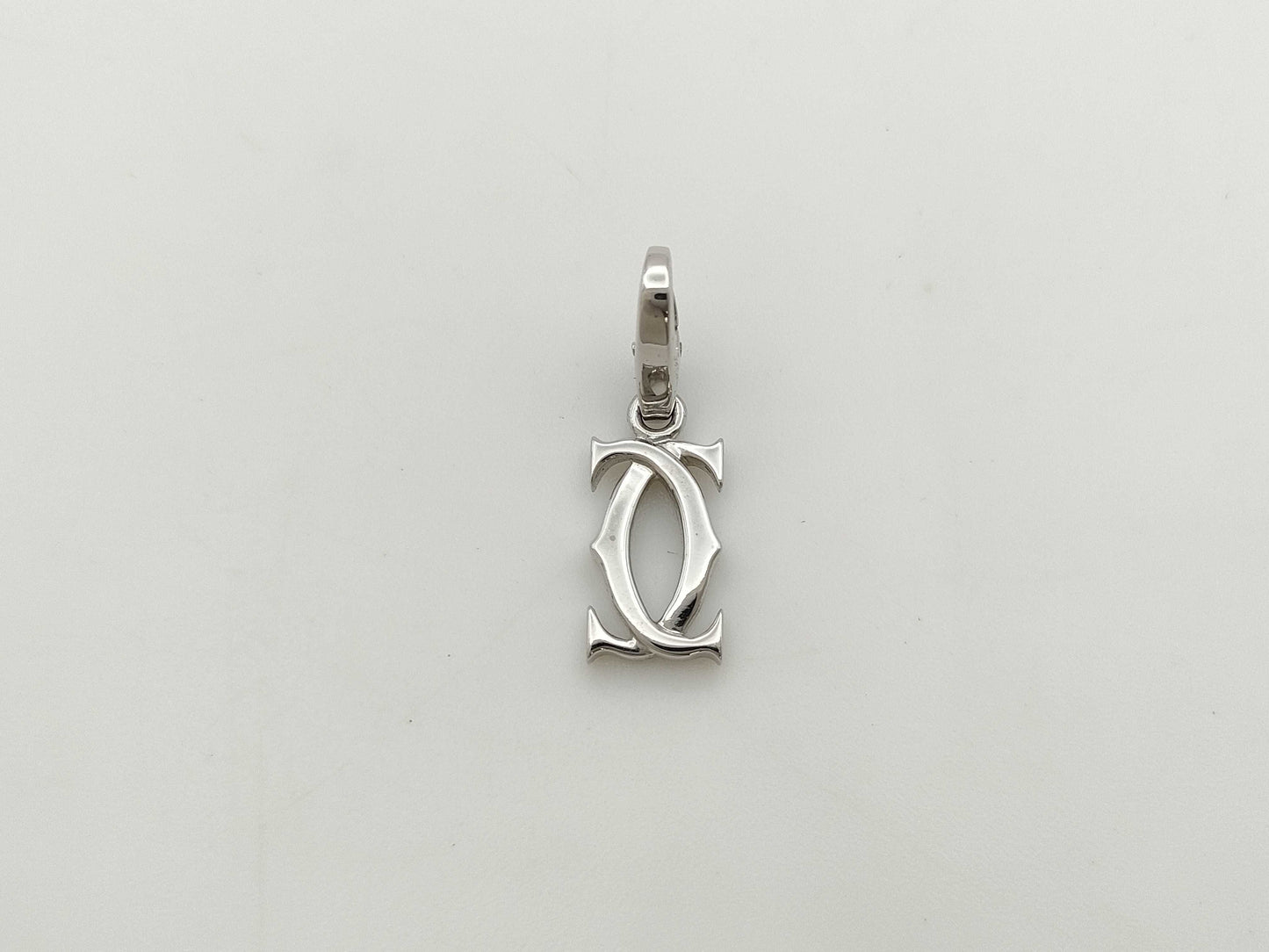 Cartier 2C Charm, WG 750, 2.7g Pendant Top 