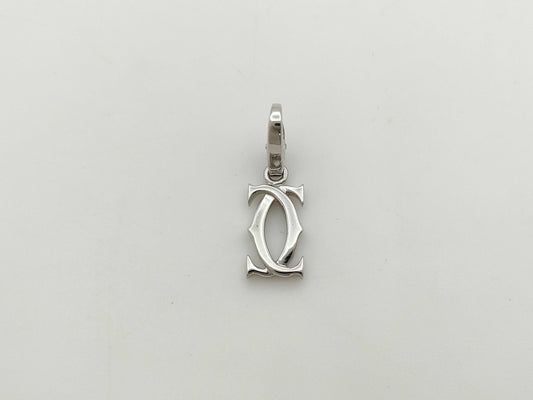 Cartier 2C Charm, WG 750, 2.7g Pendant Top 