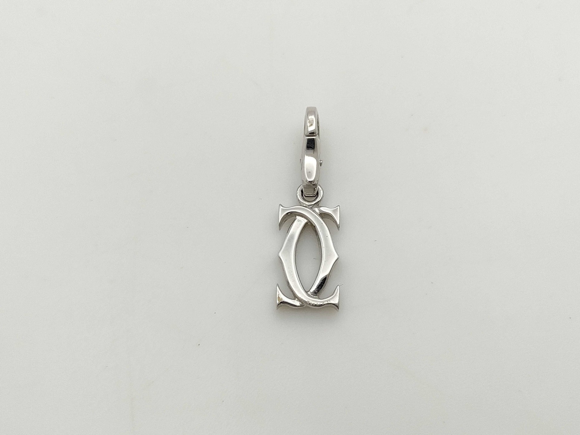 Cartier 2C Charm, WG 750, 2.7g Pendant Top 