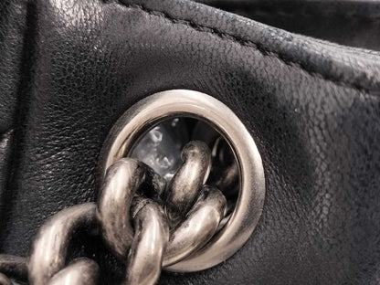 CHANEL Boy Chanel Chain Shoulder Black Bag