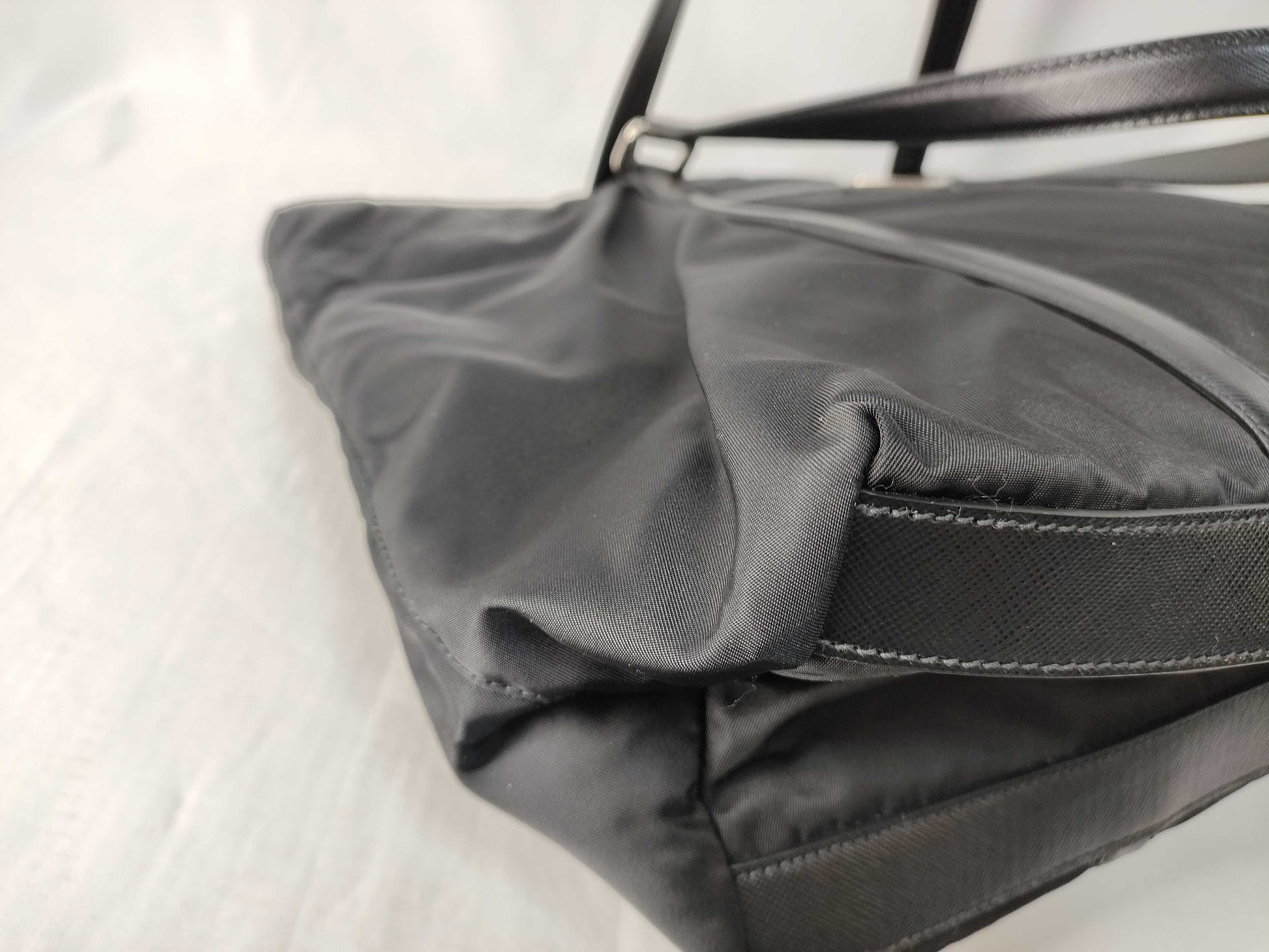 PRADA Prada Tote Bag Black Saffiano Base Handbag