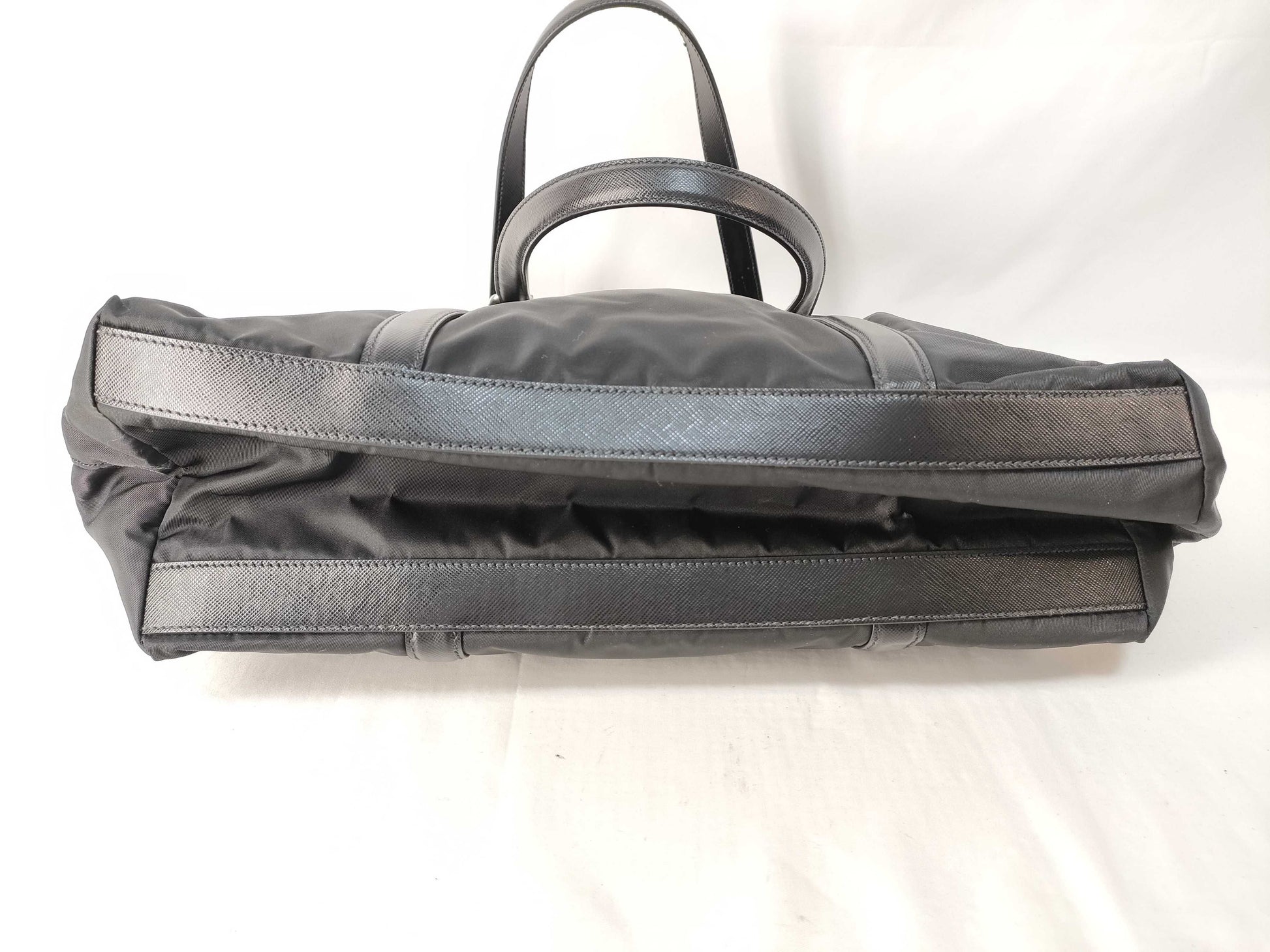 PRADA Prada Tote Bag Black Saffiano Base Handbag