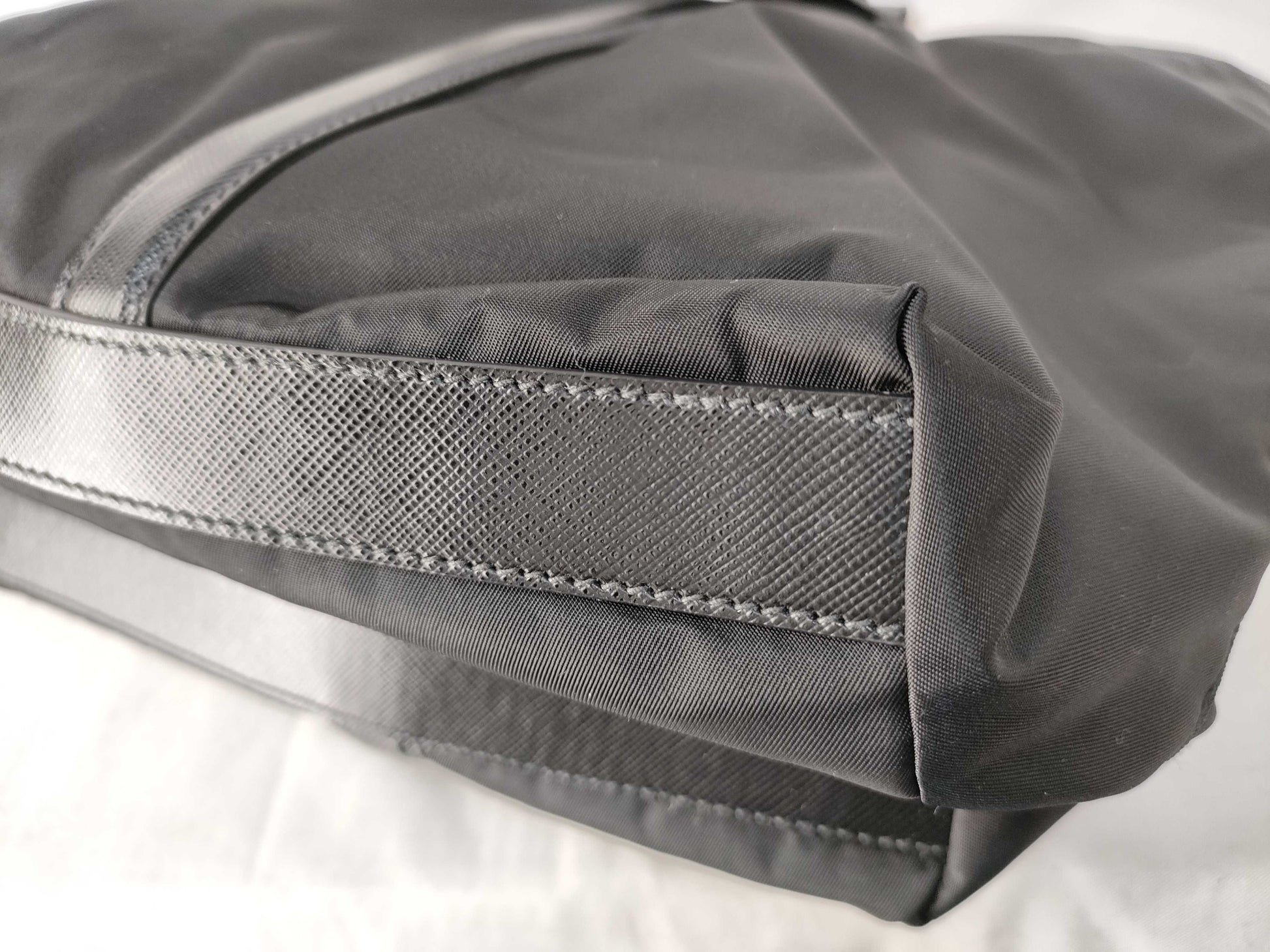 PRADA Prada Tote Bag Black Saffiano Base Handbag