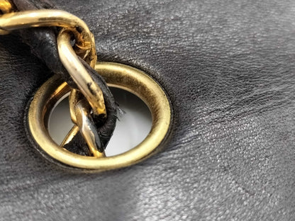 CHANEL Diana Shoulder Bag Black Bag