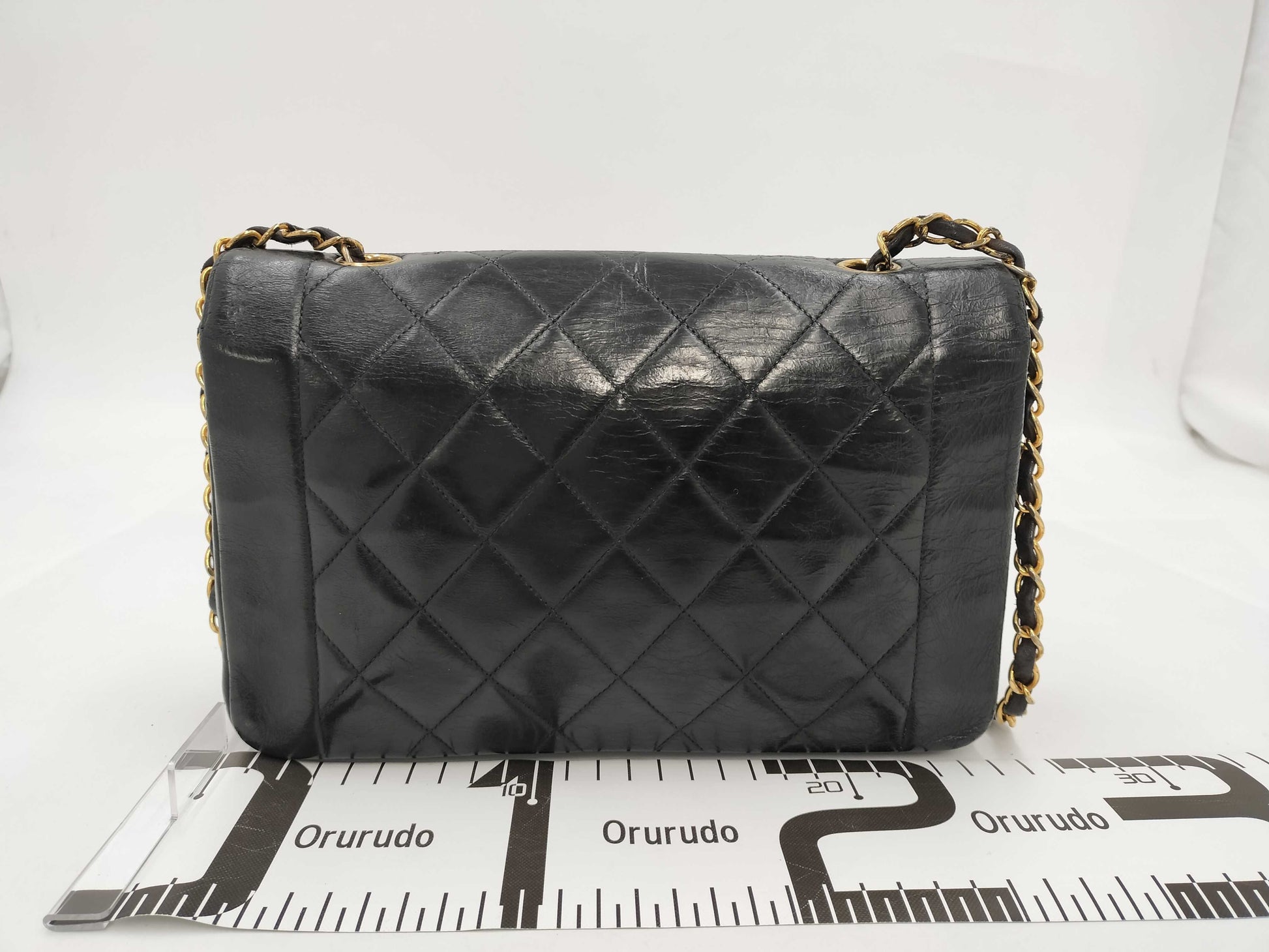 CHANEL Diana Shoulder Bag Black Bag