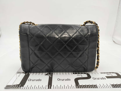 CHANEL Diana Shoulder Bag Black Bag