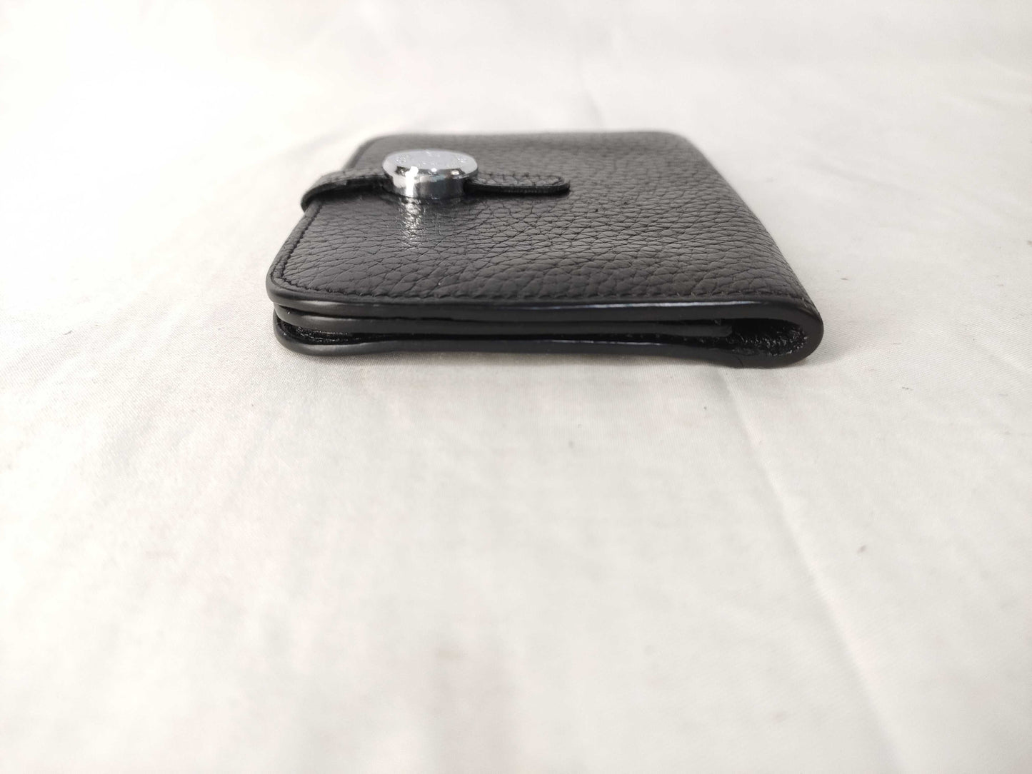HERMES Dogon Black Coin Case
