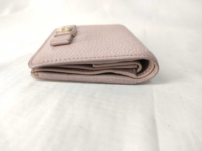 Miu Miu RFID vertical logo wallet with box
