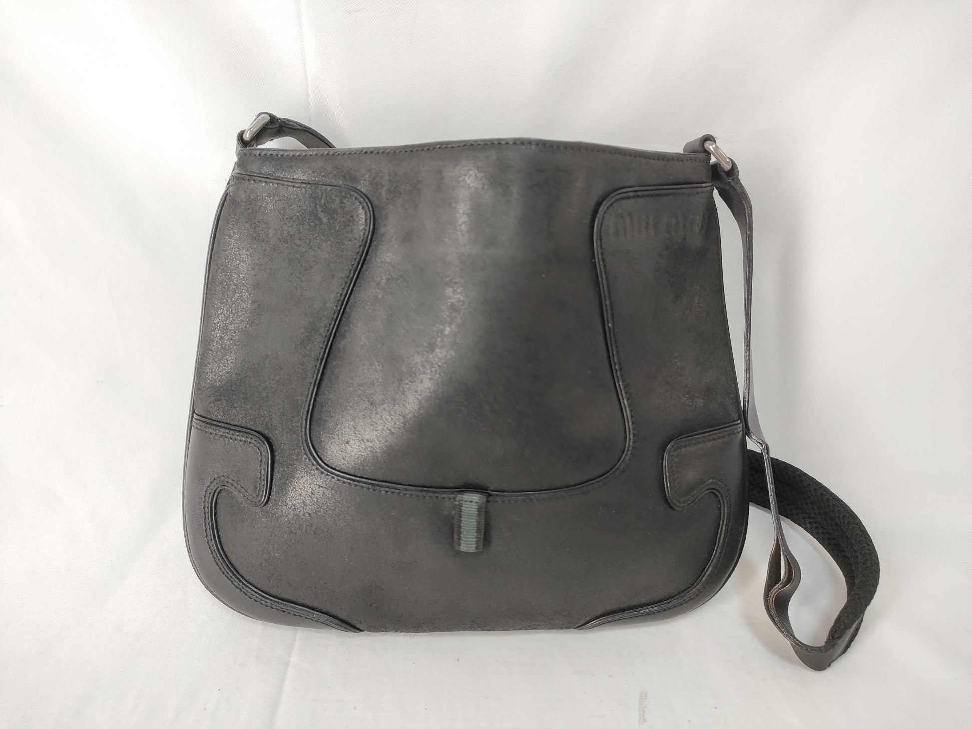 Miu Miu Miu Miu Archive Bag Black Rogo Shoulder Bag