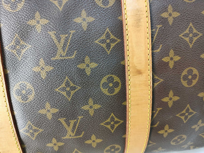 LOUIS VUITTON Monogram Louis Vuitton Keepall 55 Bandouliere Boston Bag