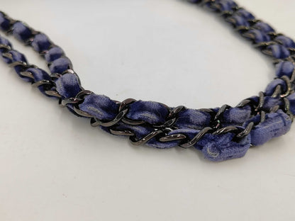 CHANEL Matelasse 25 Velour Double Flap Shoulder Bag, 20 Series, 20101145, Warranty Card Included