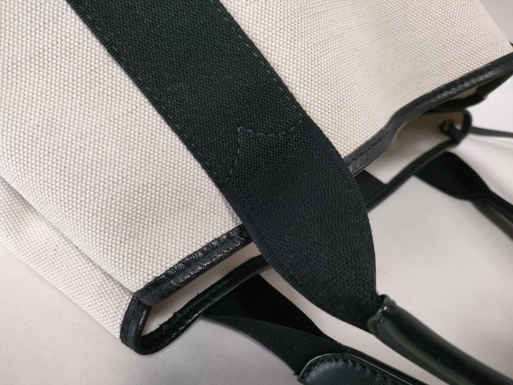 BALENCIAGA Navy Cabas Tote Bag