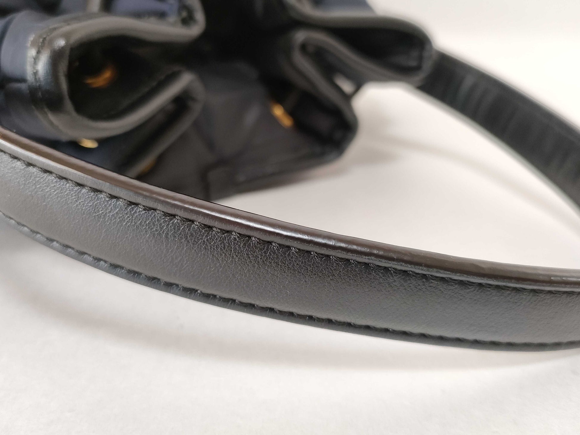 MONCLER Moncler Drawstring 2-Way Shoulder Bag Navy