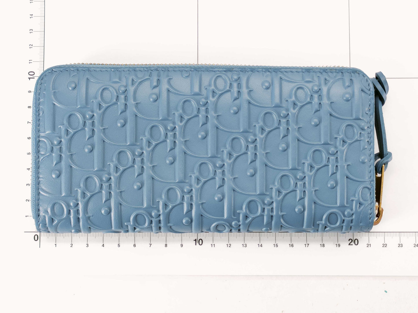 Dior Trotter Christian Dior Logogram Trotter Long Wallet