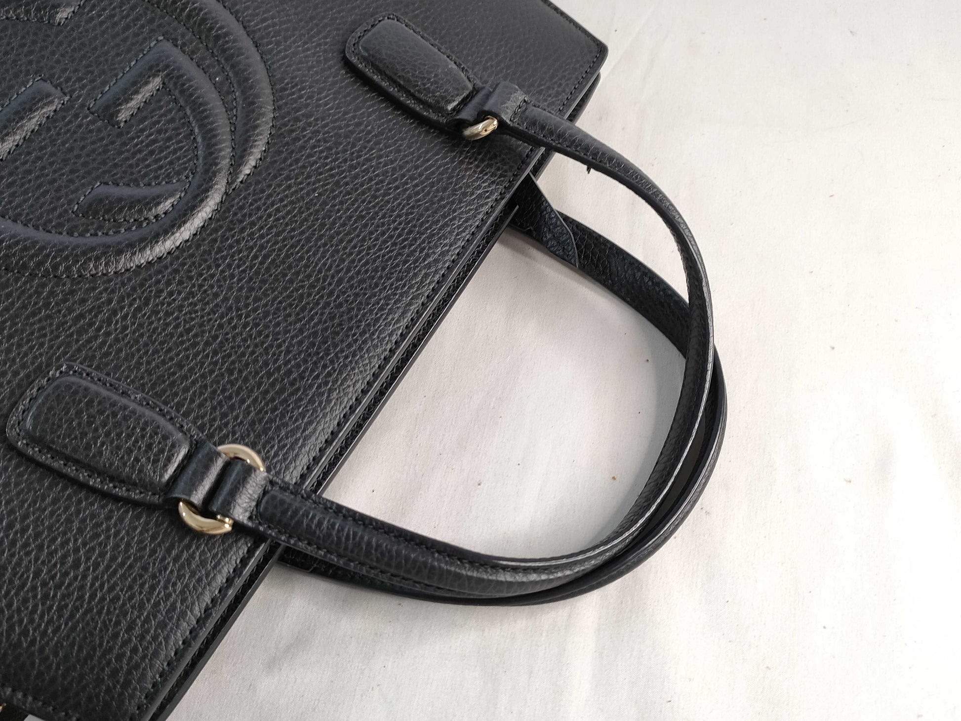 GUCCI Soho Gucci GUCCI Soho Handbag Leather Handbag