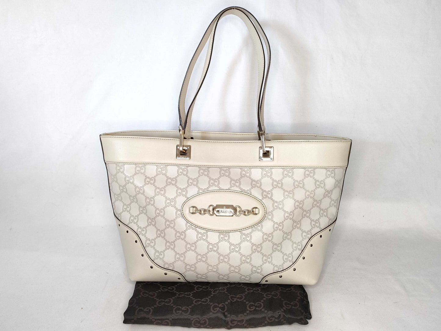 GUCCI Guccissima Gucci GUCCI Shima Tote Bag Leather Tote Bag