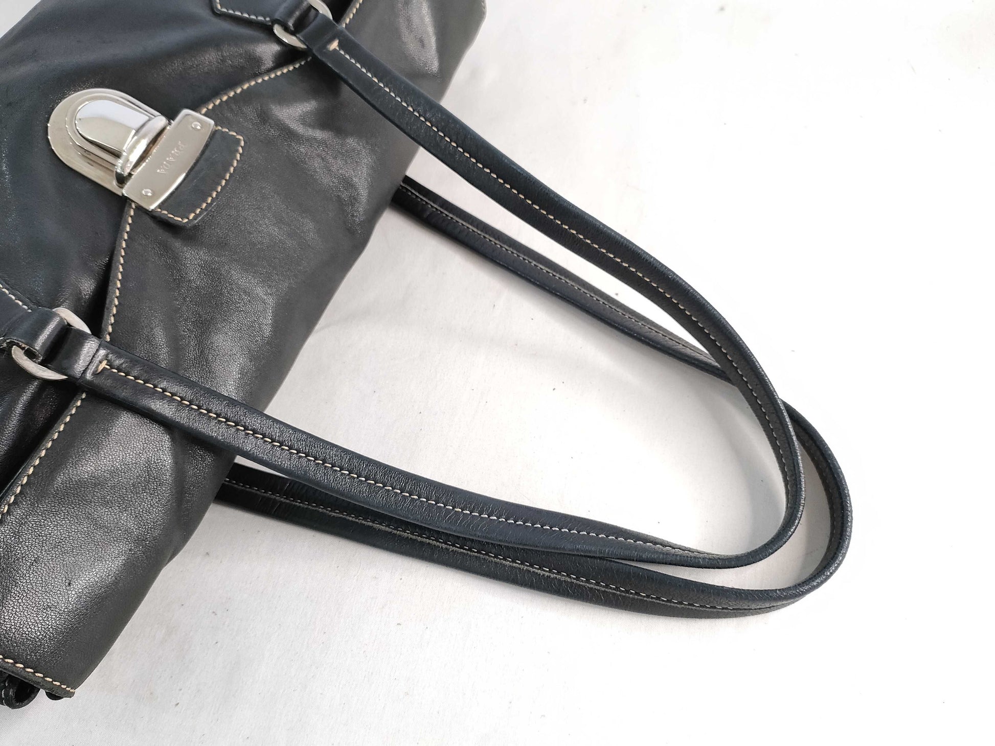 PRADA PRADA Prada Leather Shoulder Handbag Shoulder Bag