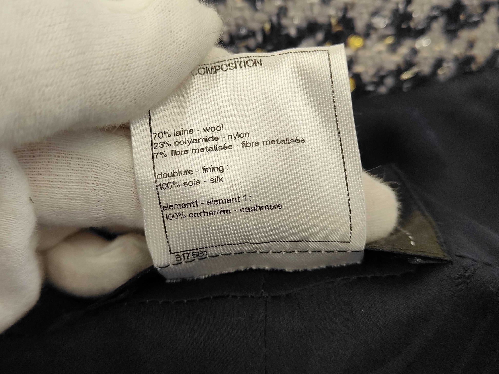 CHANEL CHANEL 15B Jacket P52200V39019 Size 42 Jacket