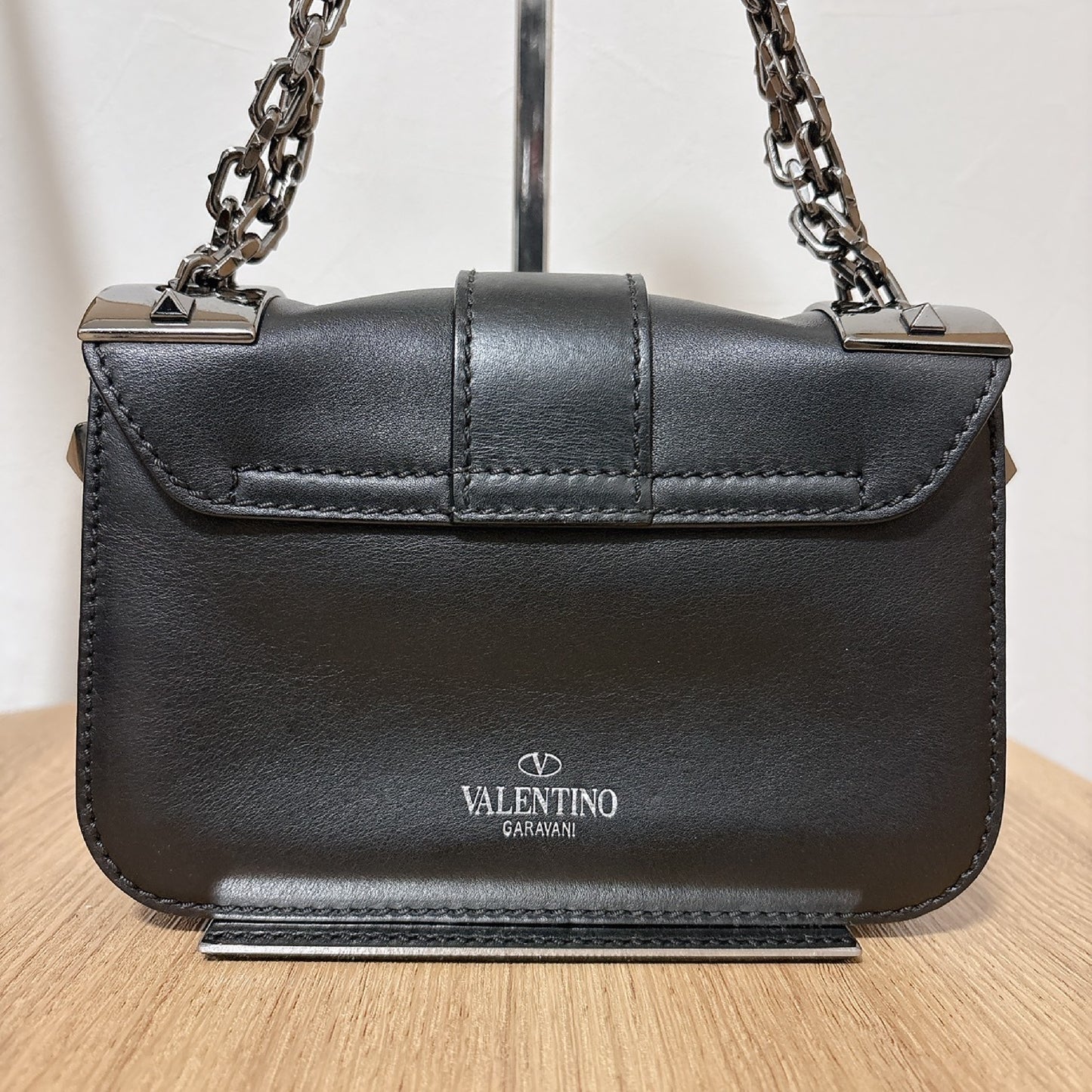 VALENTINO Studded Chain Shoulder Bag
