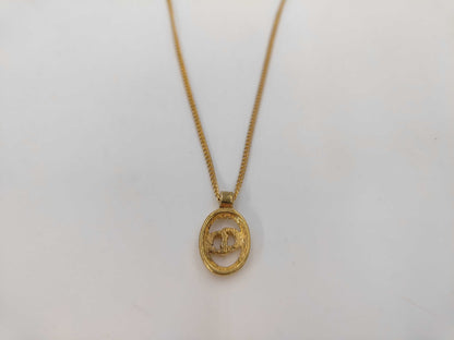 Dior CD logo necklace