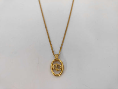 Dior CD logo necklace