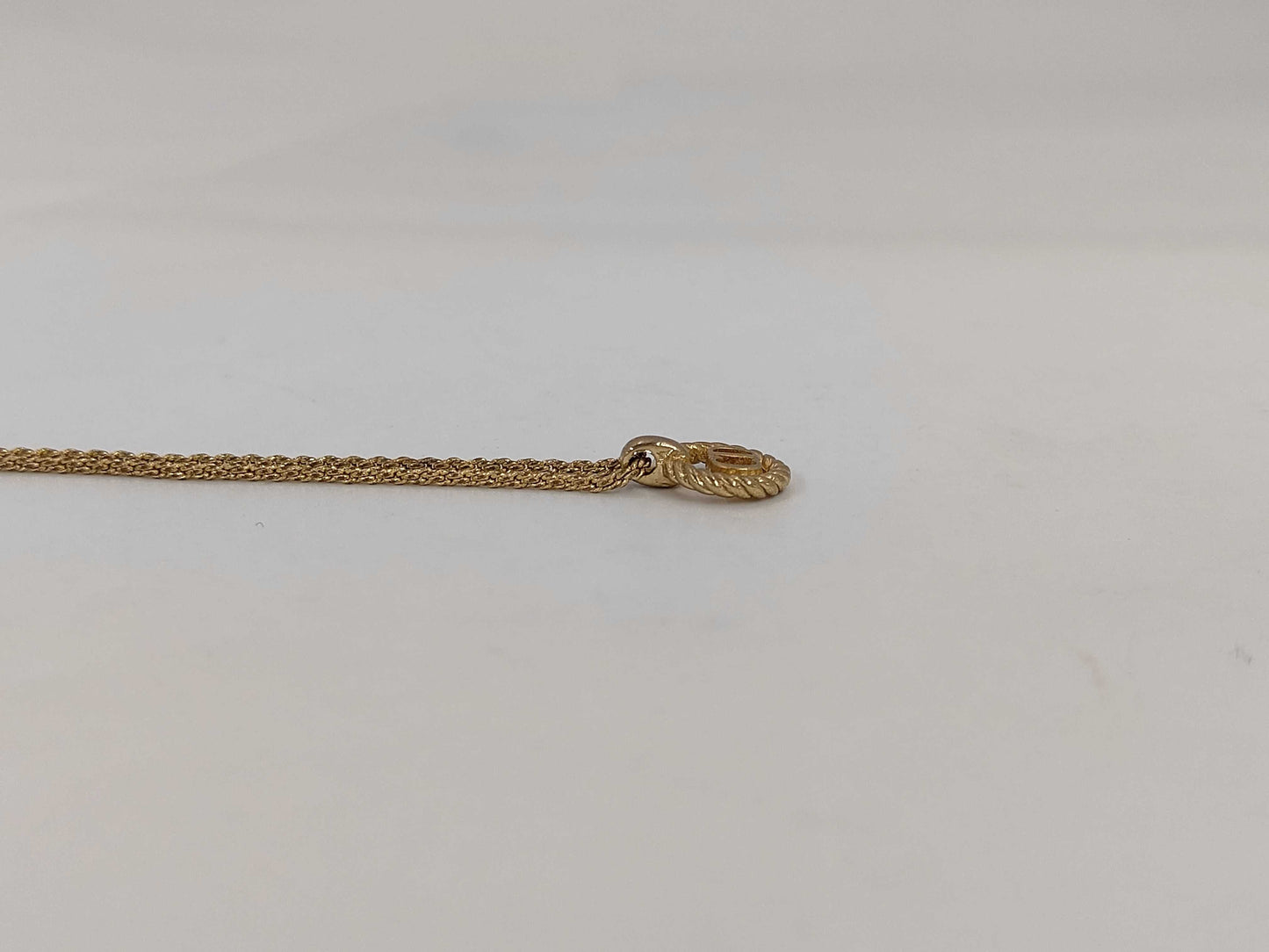 Dior CD logo necklace