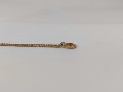 Dior CD logo necklace