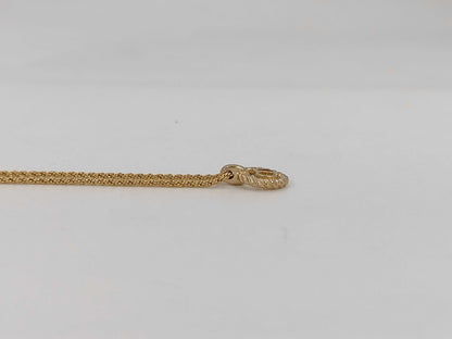 Dior CD logo necklace